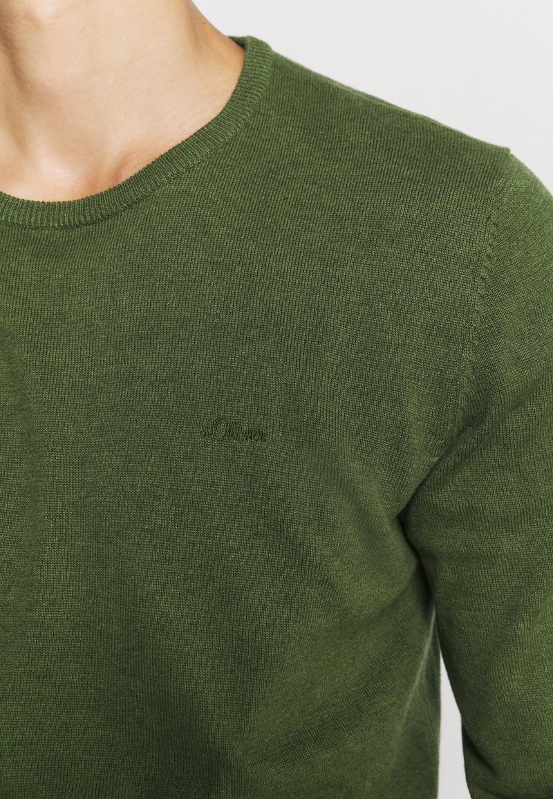 Herren Strickjacken | s.Oliver Strickpullover khaki/oliv/oliv - ZV43456 Herren Strickjacken | s.Oliver Strickpullover khaki/oliv/oliv - ZV43456