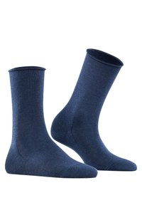 FALKE ACTIVE BREEZE 2ER PACK - UNI ROLLBÜNDCHEN - Socken - dunkelblau