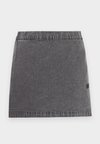 NMOREGON SKIRT - Τζιν φούστα - black denim