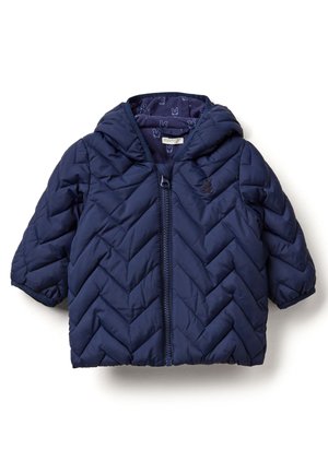 PADDED PUFFER WITH EAR FLAPS , - Wintermantel - blue