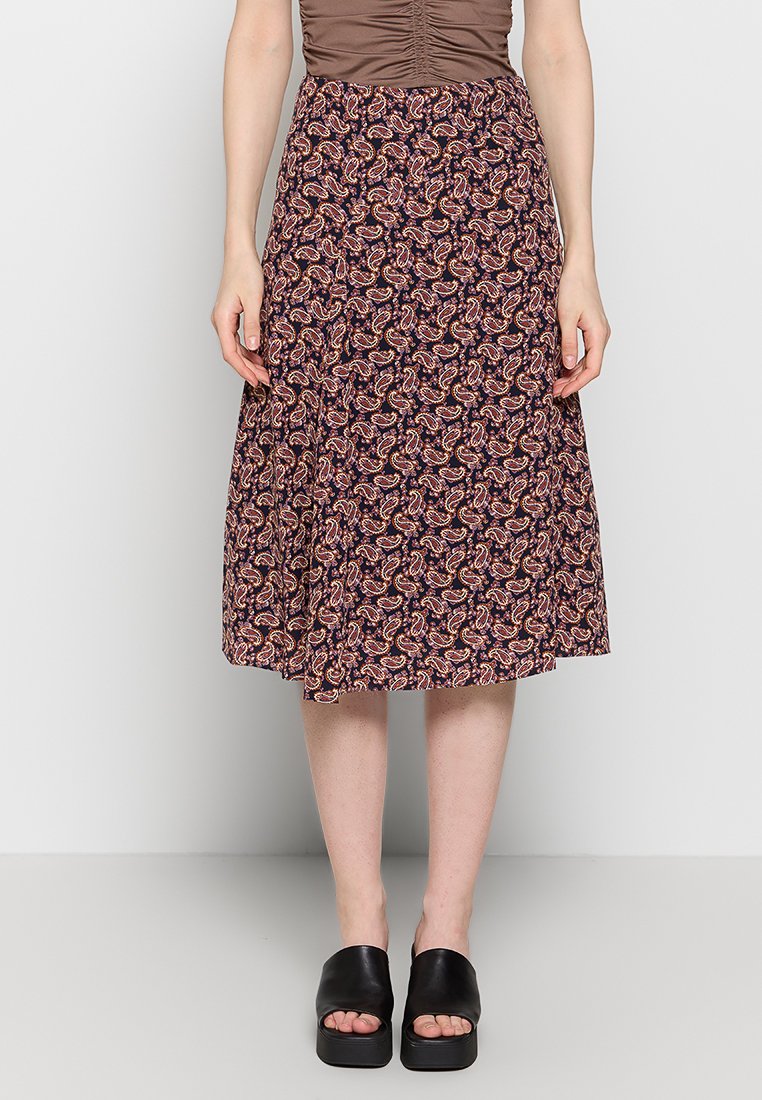 Vanessa Bruno A-lijn rok meerkleurig Vanessa Bruno A-lijn rok meerkleurig
