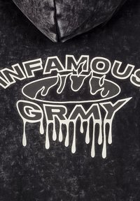Grimey FOLLOW THE DOLLAR WASHED VINTAGE - Jersey con capucha - black