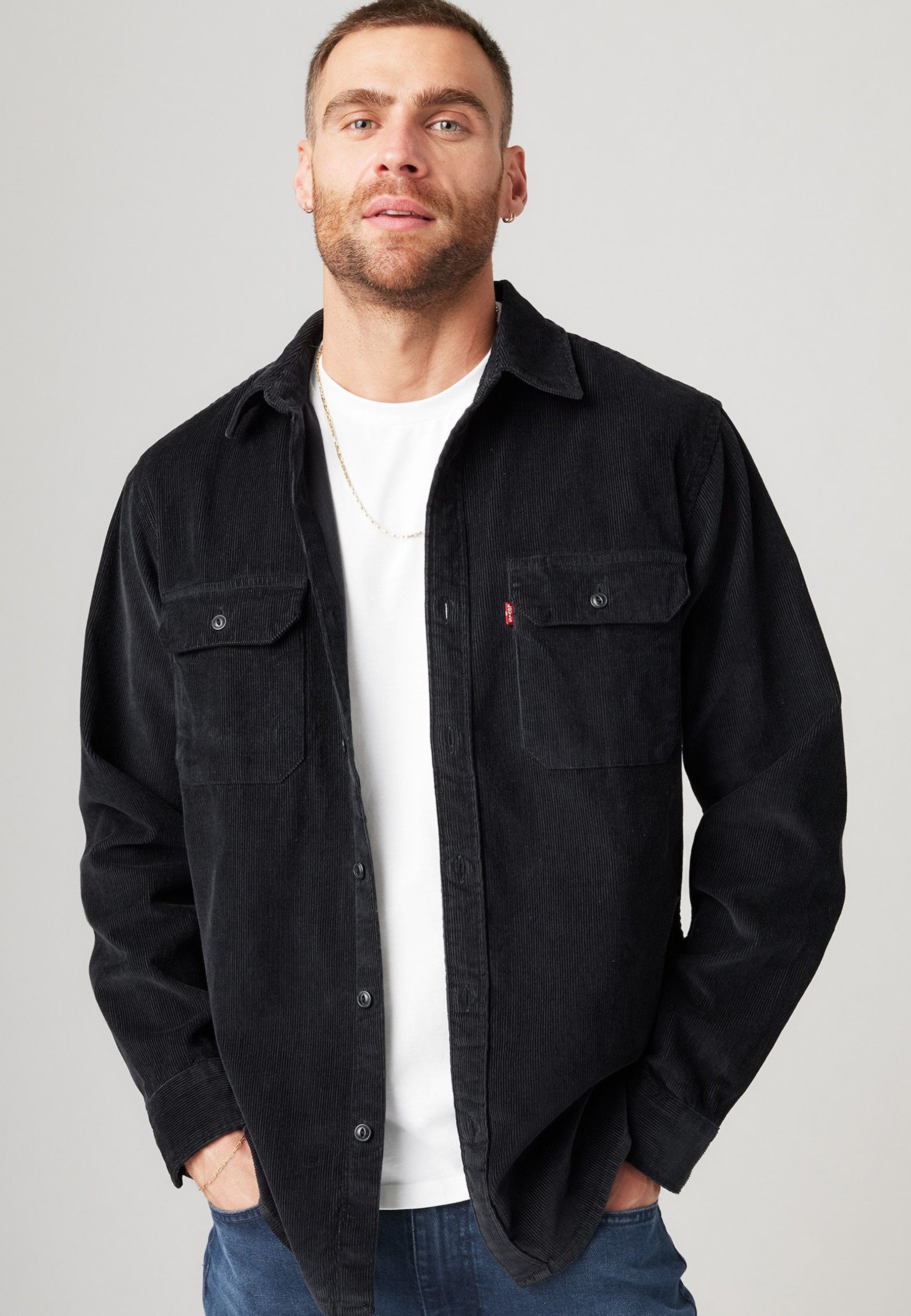 Levi's® JACKSON Camicia jet black/nero