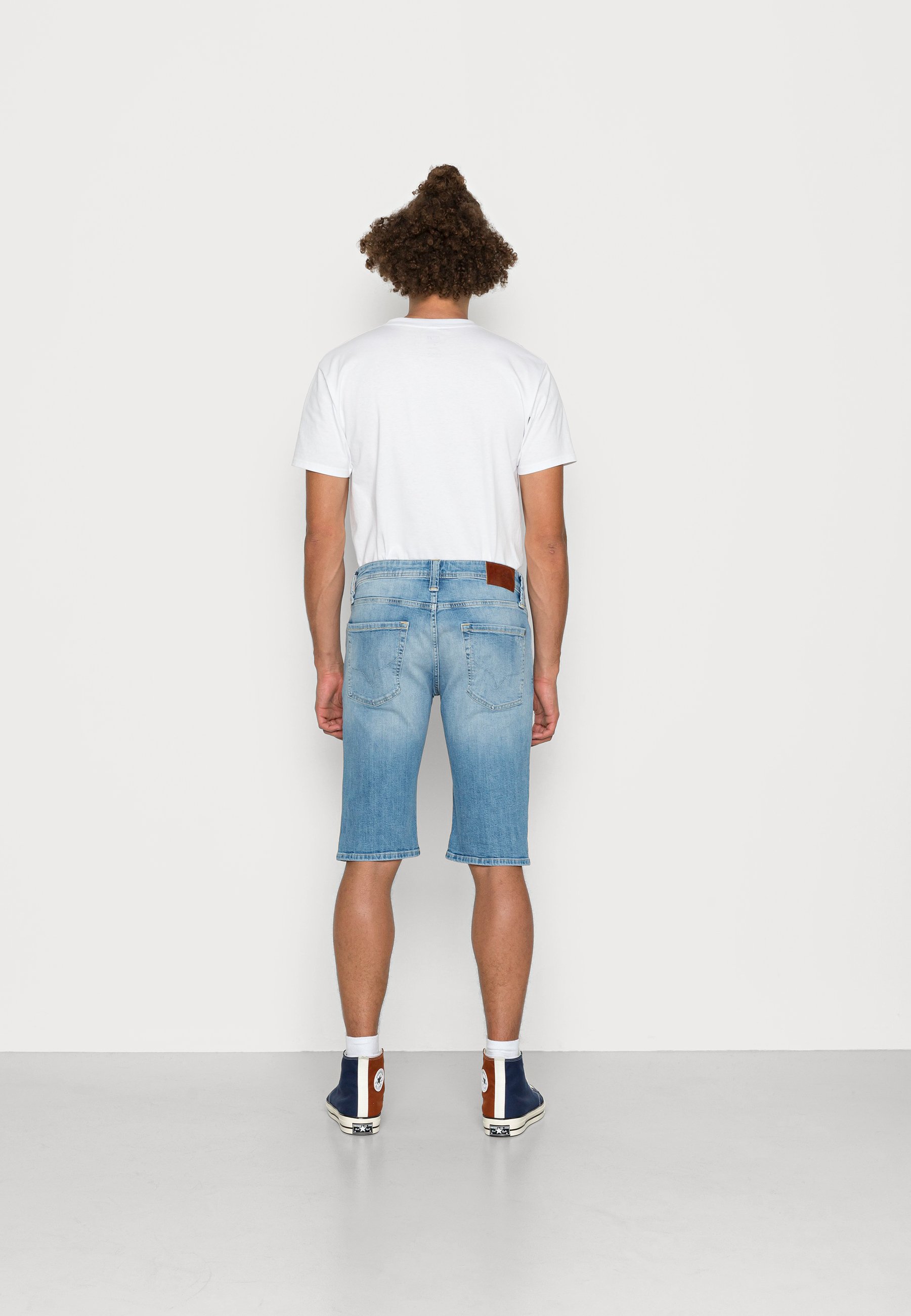 Pepe Jeans CASH SHORT - Denim shorts - denim/light-blue denim -  Zalando.co.uk