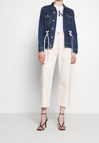 Calvin Klein Jeans Jeansjacka - dark-blue denim