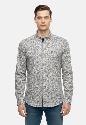 LA VESPITA MANGA LARGA GRIS ESTAMPADO - Camisa - gris