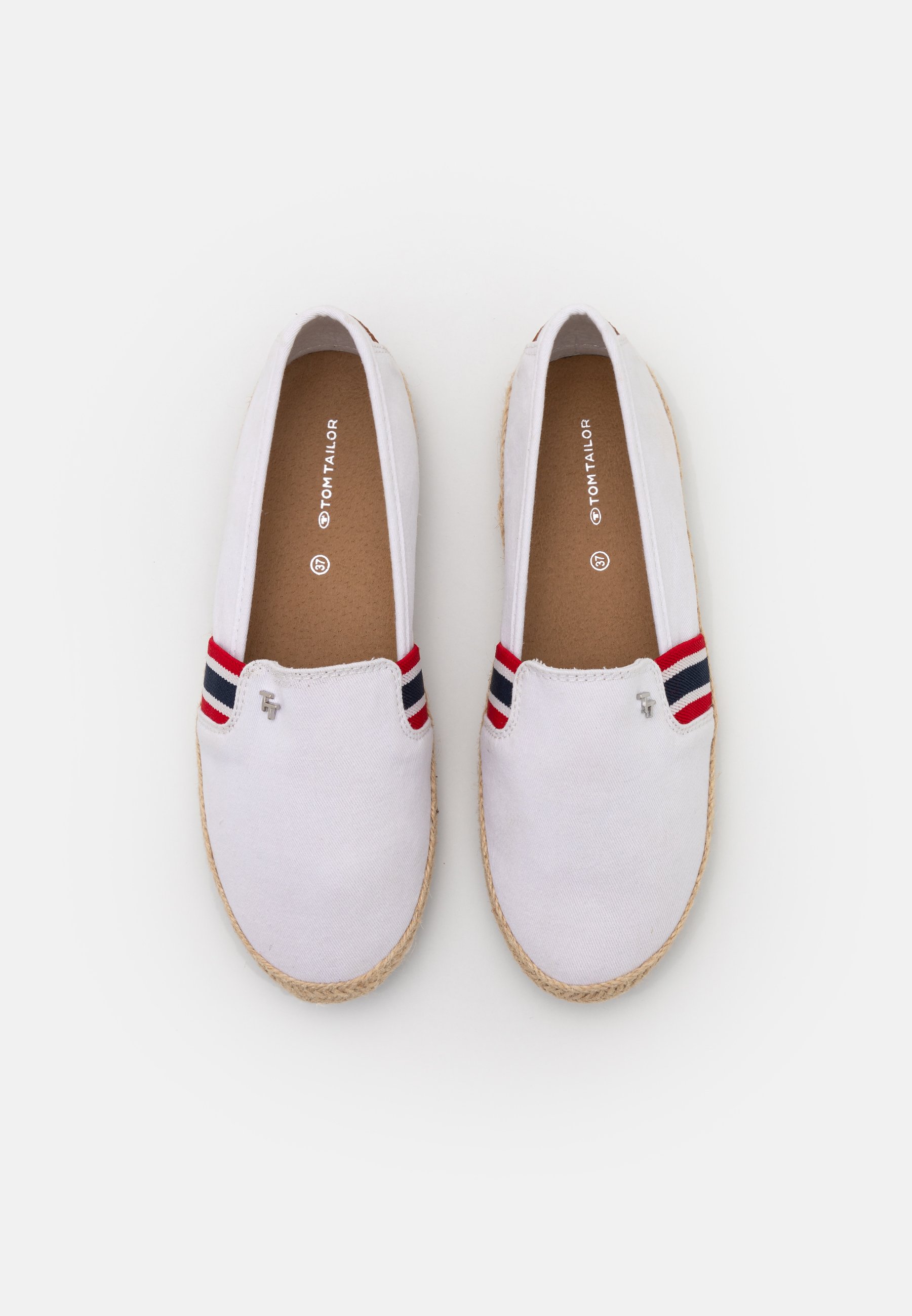 TOM TAILOR Instappers - white/wit - Zalando.nl