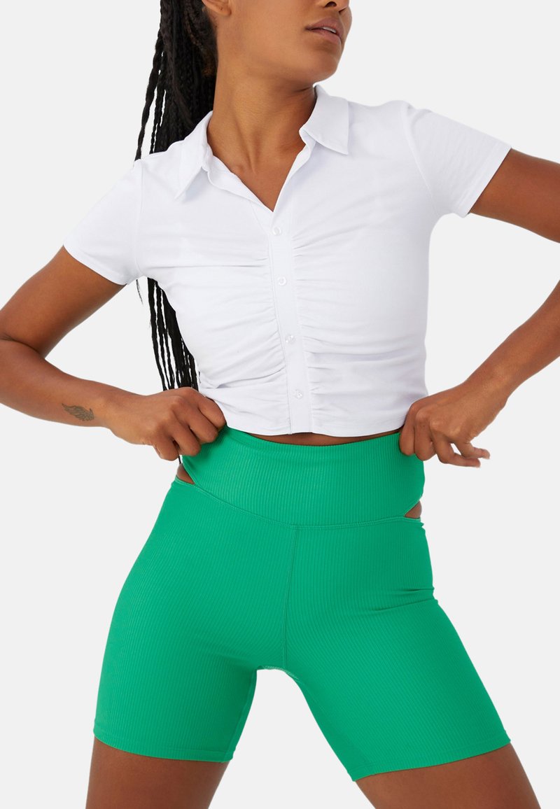Cotton On Body CUT OUT BIKE Shorts green/verde Zalando.it