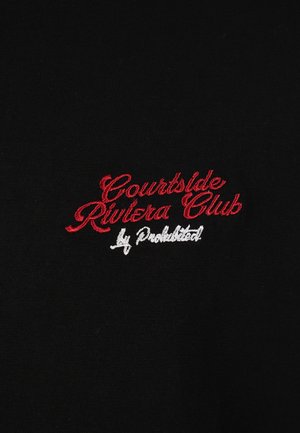 PROHIBITED, ATHLETIC & HEALTH CLUB TEE UNISEX - Print T-shirt - black
