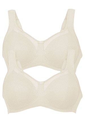 Anita 2ER PACK KOMFORT CLARA ART - T-shirt bra - champagner
