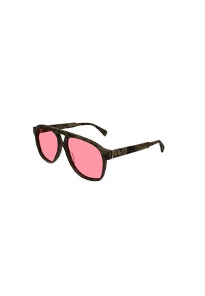 Sonnenbrille - army green rose