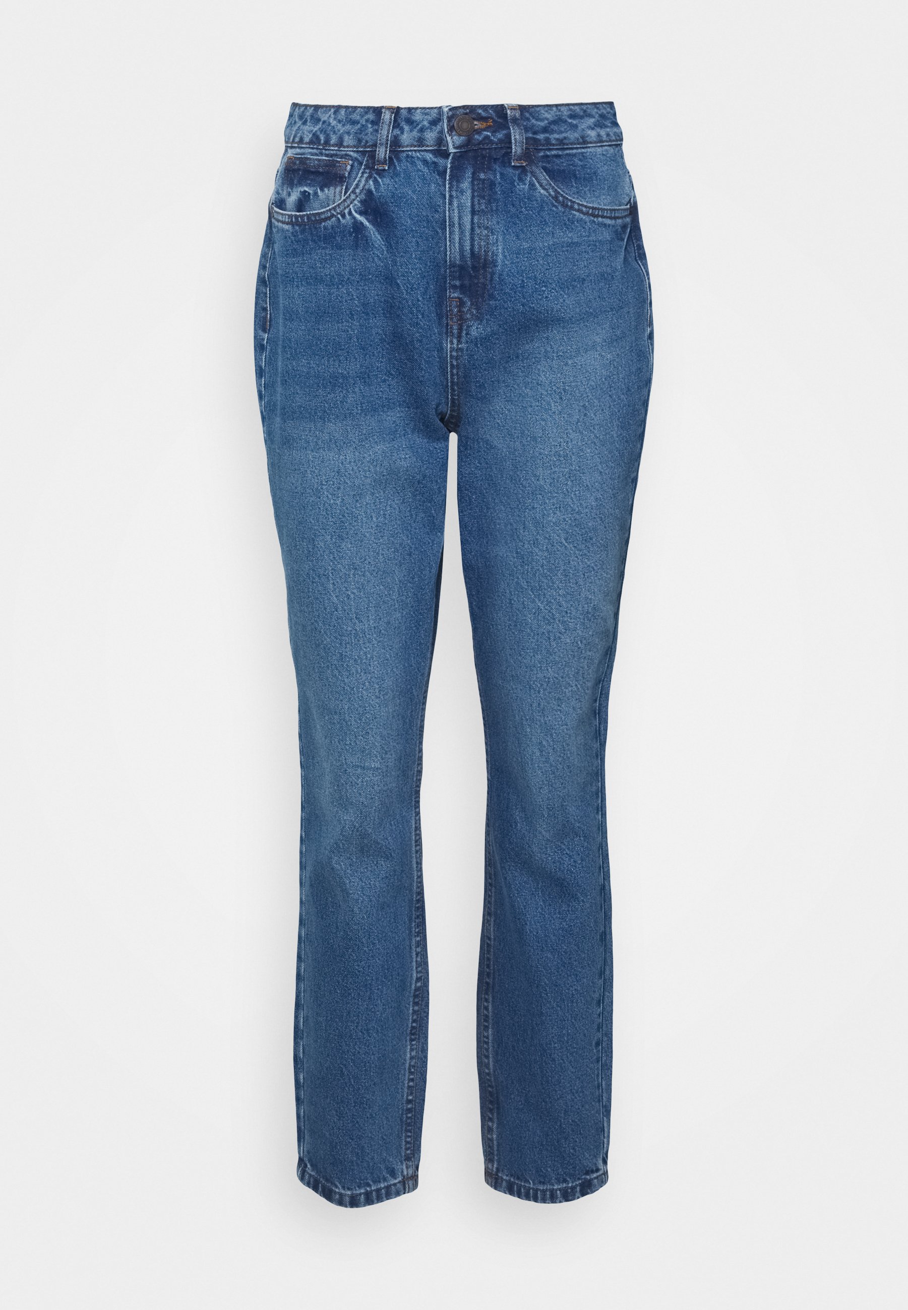 Noisy May Nmisabel Mom Jeans Relaxed Fit Medium Blue Denim Blue Denim Zalando Ch