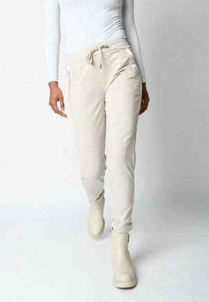 Stoffhose - beige