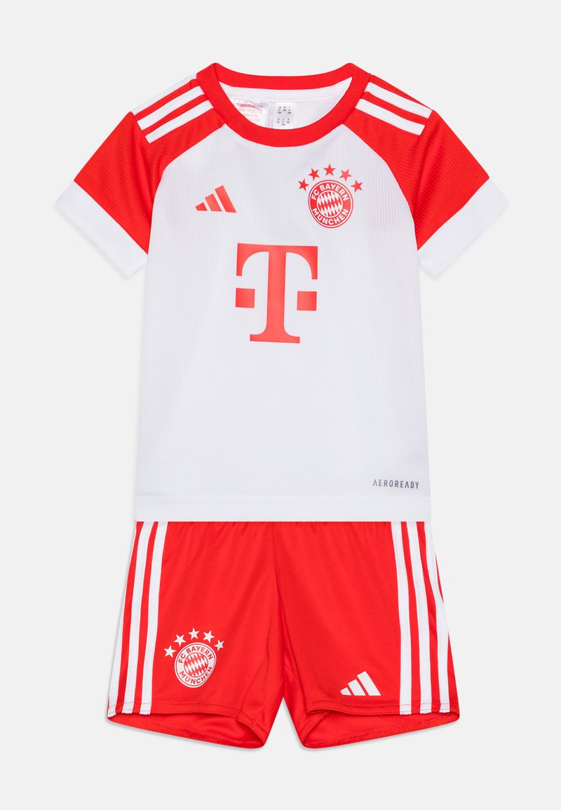 adidas Performance - FC BAYERN MÜNCHEN HOME BABY UNISEX SET - Club wear - white/red, Enlarge