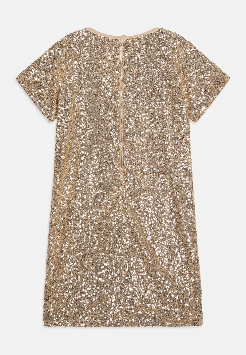 Michael Kors Kids DRESS - Cocktail dress / Party dress - light gold/gold-coloured - Zalando Michael Kors Kids DRESS - Cocktail dress / Party dress - light gold/gold-coloured - Zalando