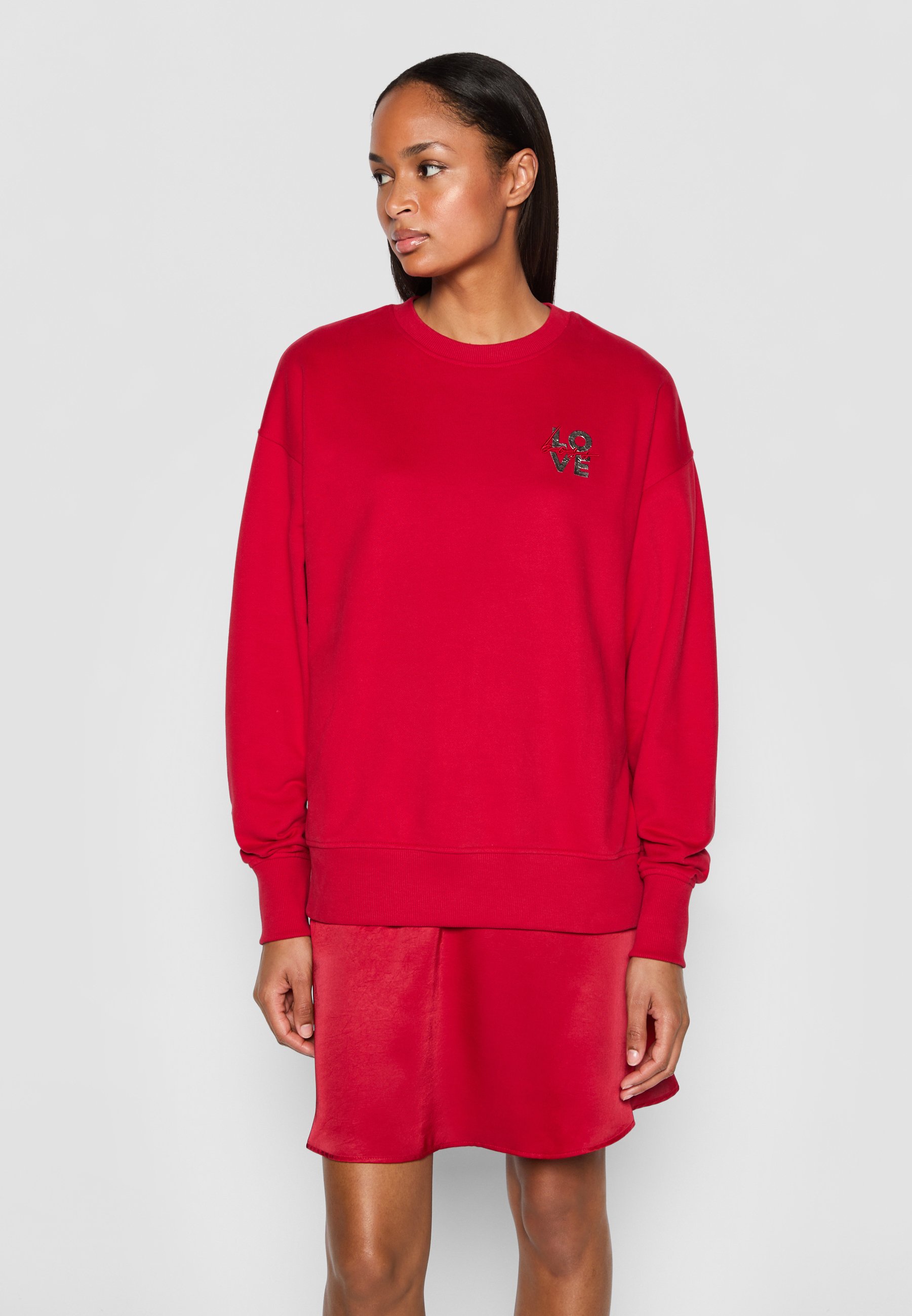 Felpa Con Cappuccio BOSS Donna - 100% Cotone, Logo Piccolo, Vestibilità Ampia - Foto 12