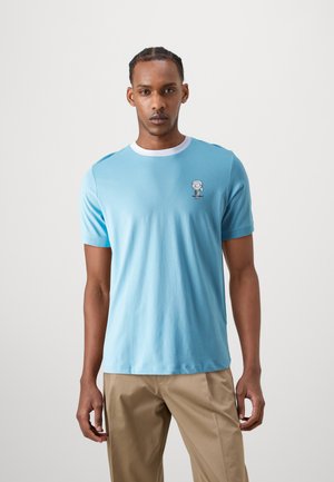 CREW NECK - T-shirt imprimé - light blue