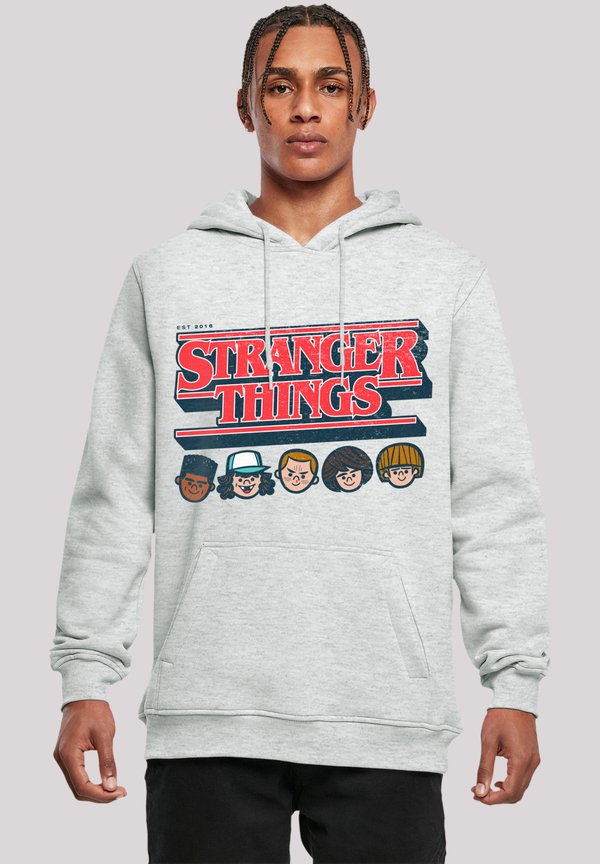 STRANGER THINGS CARICATURE LOGO NETFLIX TV SERIES - Kapuzenpullover