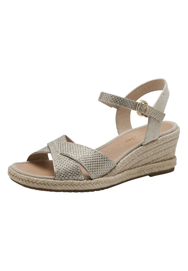 Espadrilles - lt gold glam2