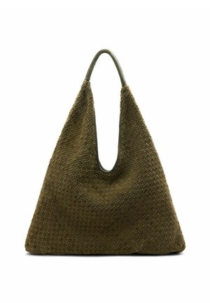 MIT STRUKTUR - Shopper - grün