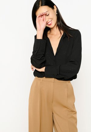 LolaLiza WITH RHINESTONES - Bluza z gumbi - black