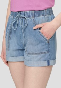 QS Jeansshort - blau