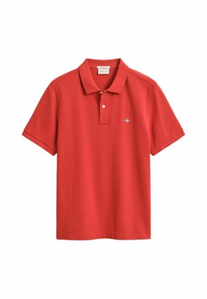 GANT, REG SHIELD SS PIQUE POLO - Poloshirt - maple fire