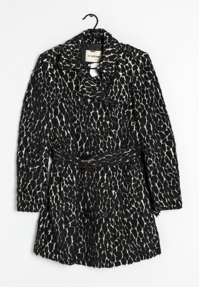 Rich & Royal Manteau court - black