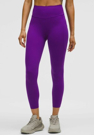 lululemon Wunder Train High-Rise Pockets 64cm - Leggings - college purple