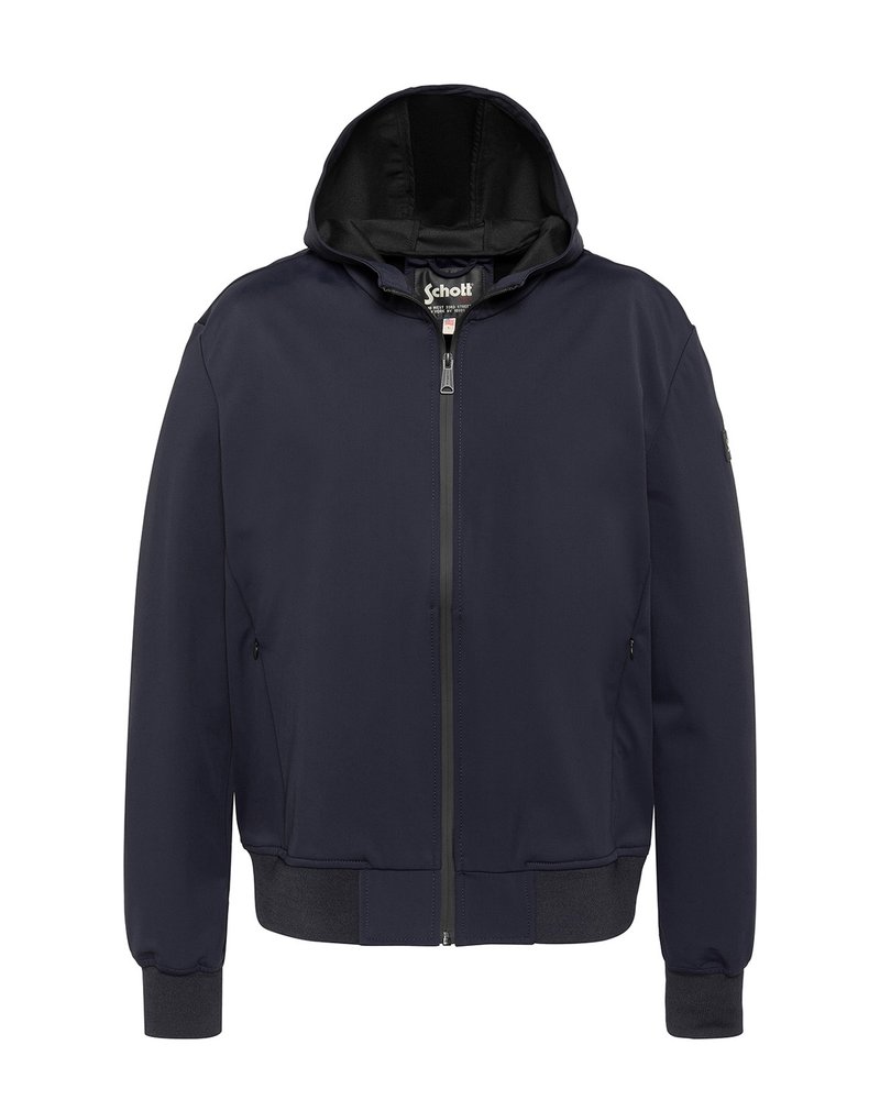 Schott Lichte jas donkerblauw