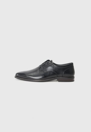 LEATHER - Smart lace-ups - black
