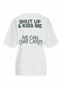 JJXX JXMILLOW LOOSE TEE - T-shirt print - bright white