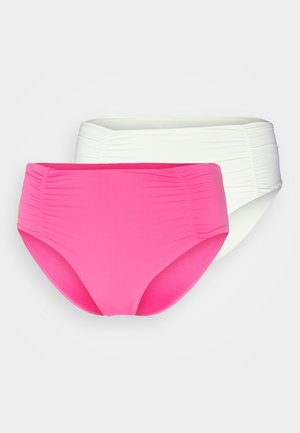 ONLY ONLELLA STITCH  2-PACK  - Κάτω μέρος μπικίνι - cloud dancer / fandango pink solid