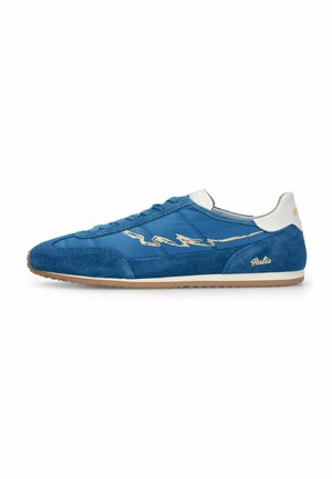 ENTERPRISE JAPAN, ENTERPRISE JAPAN Sneakers in suede e nylon ENTJPN 61 Mondialito - Tossud - blue