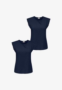 Unausgewählt, dunkelblau