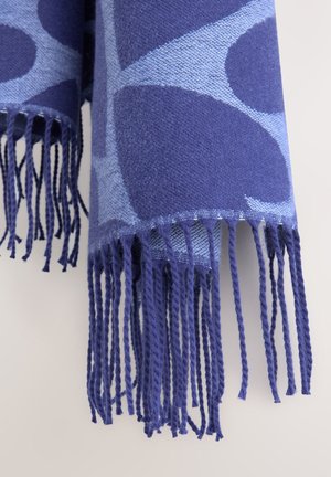 Next Sjaal - navy heart print