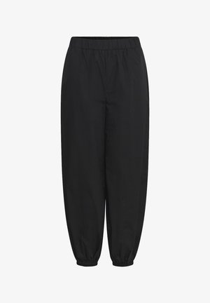 Cream, CRBALUA POPLIN BALOON - Stoffhose - pitch black
