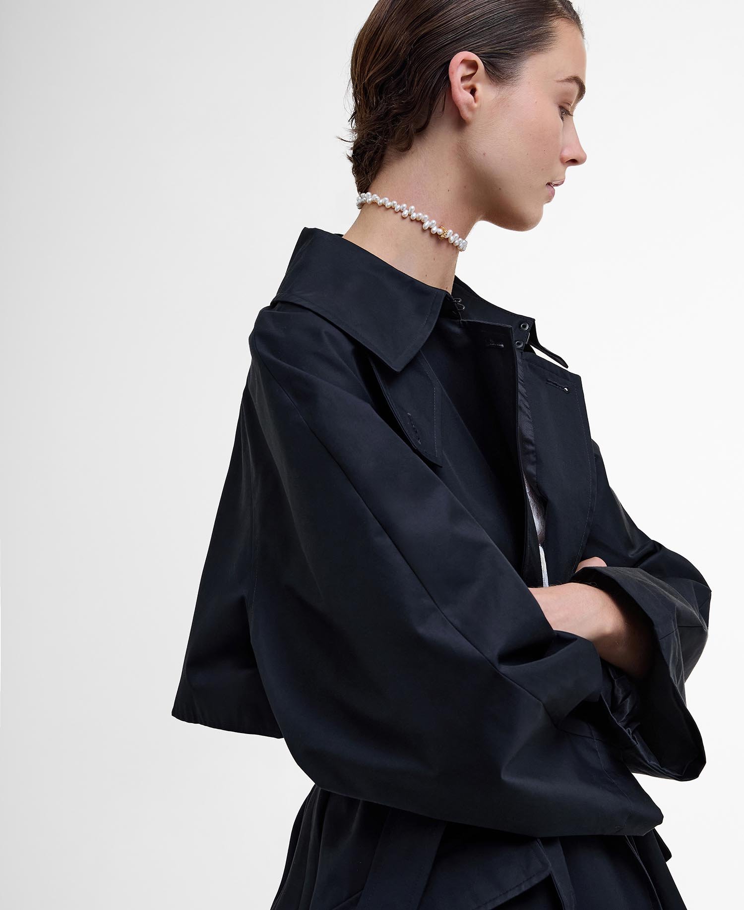 Barbour THE EDIT BY ALEXA - Trenchcoat - dark navy/dark blue