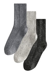 3 PACK STANDARD - Ponožky - grey