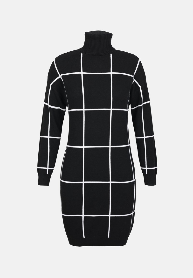 Even&Odd Gebreide jurk zwart