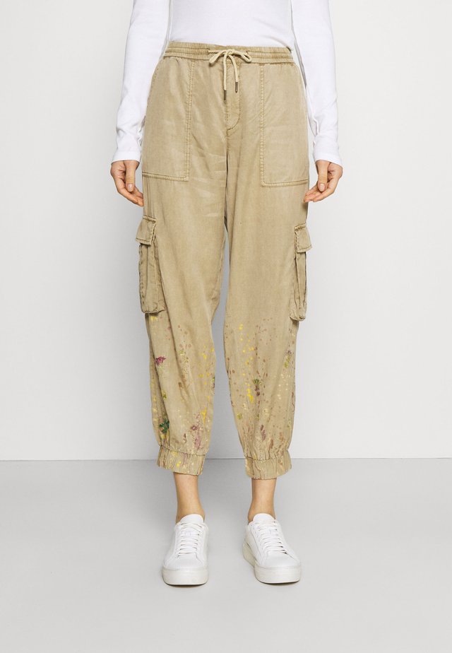 PANT BABEL - Cargohose - beige