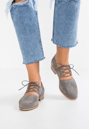 Pier One Wide Fit, Derbies - grey