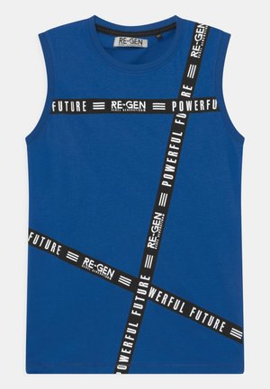 TEEN BOYS SINGLET - Triko s potiskem - nautical blue