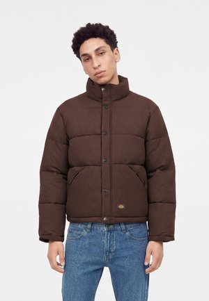 Dickies, OSINO PUFFER - Veste d'hiver - chocolate brown