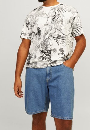 Farkkushortsit - blue denim