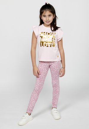 Koroshi T-shirt con stampa - rosa   pink