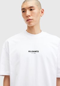 AllSaints SUBVERSE CREW - T-shirts print - OPTIC WHITE