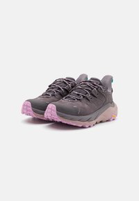 HOKA KAHA 2 LOW GTX - Fjellsko - galaxy/quartzite