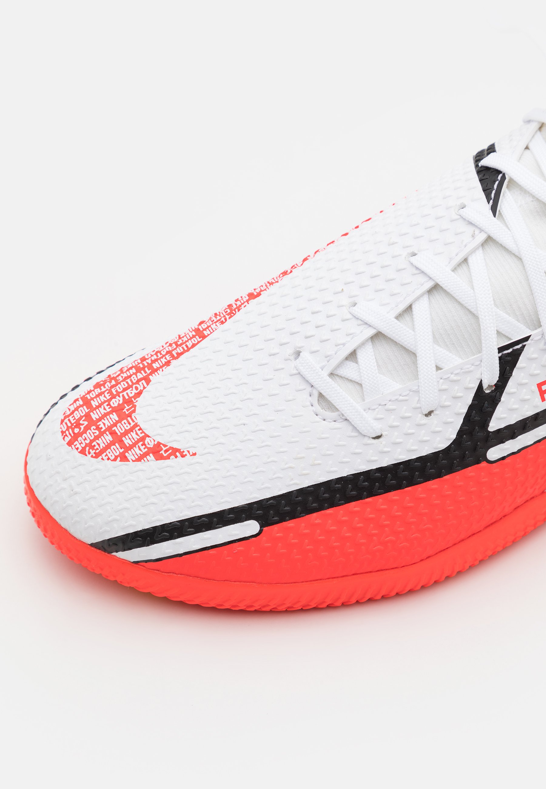 Nike Performance PHANTOM GT2 ACADEMY DF IC - Botas de fútbol sin tacos -  white/bright crimson/volt/blanco - Zalando.es