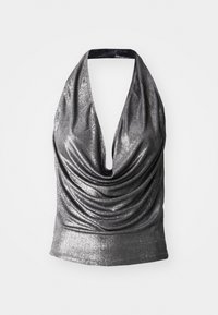 KEIRA WATERFALL DRAPE  - Top - grey dark